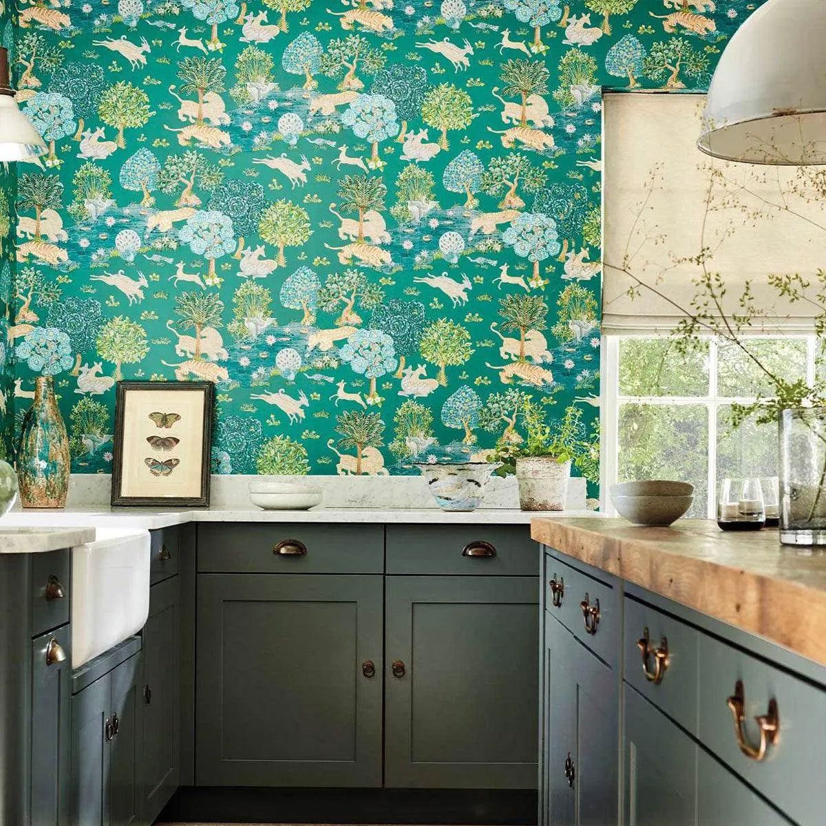 Pamir Garden Wallpaper - Sanderson