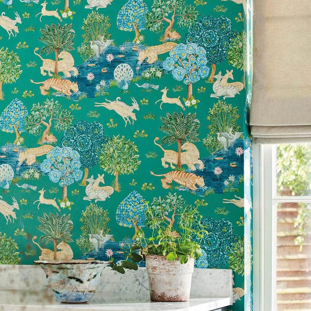 Pamir Garden Wallpaper - Sanderson
