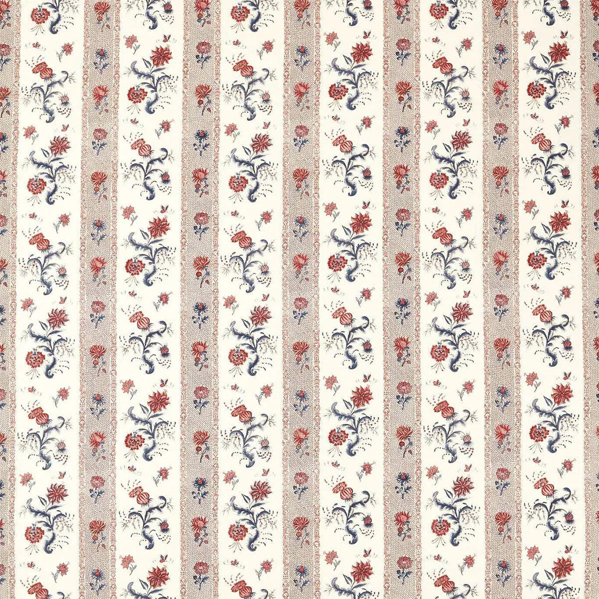Papaver Stripe Fabric - Zoffany