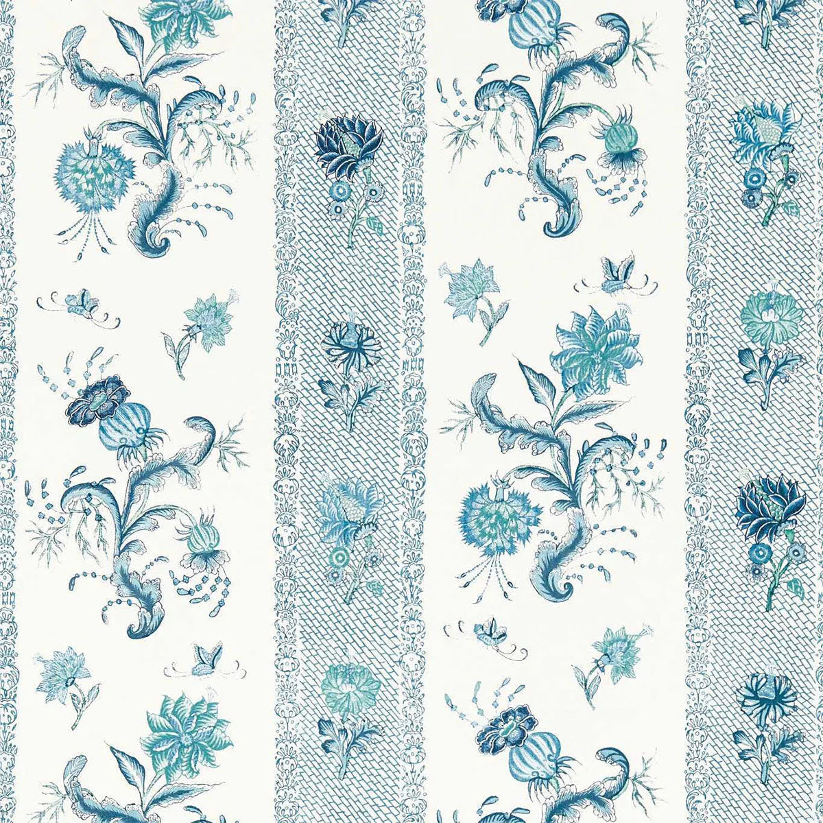 Papaver Stripe Wallpaper - Zoffany