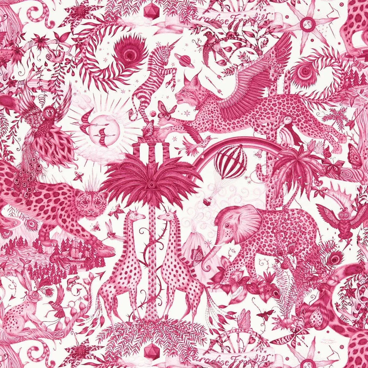 Paradise Lost Wallpaper - Clarke & Clarke X Emma Shipley
