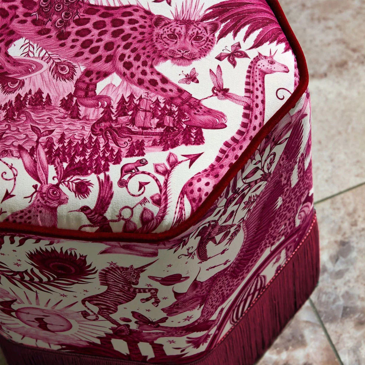 Paradise Lost Fabric - Clarke & Clarke X Emma Shipley
