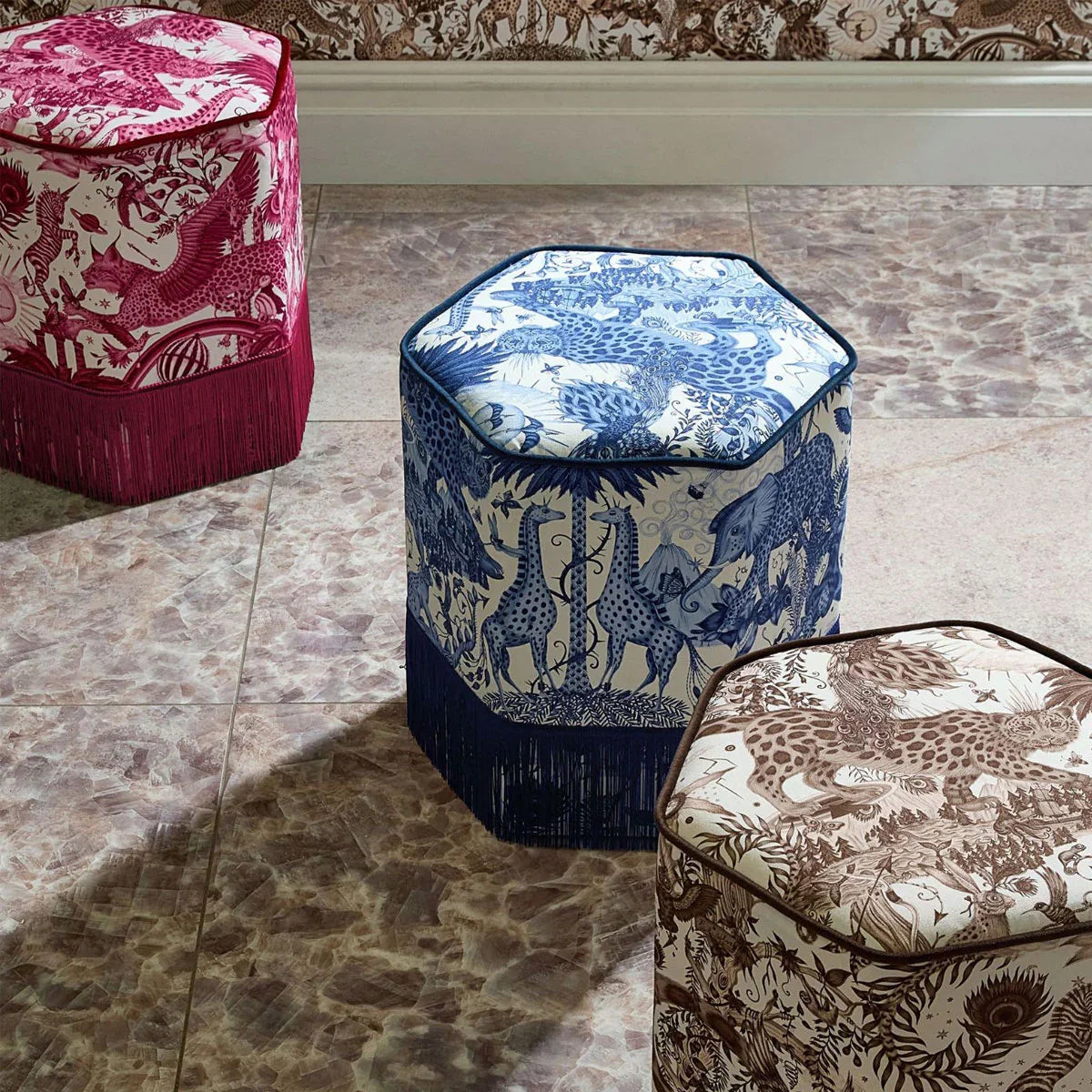 Paradise Lost Fabric - Clarke & Clarke X Emma Shipley