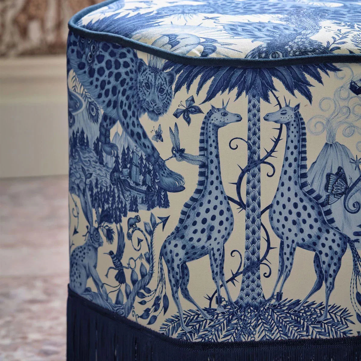 Paradise Lost Fabric - Clarke & Clarke X Emma Shipley
