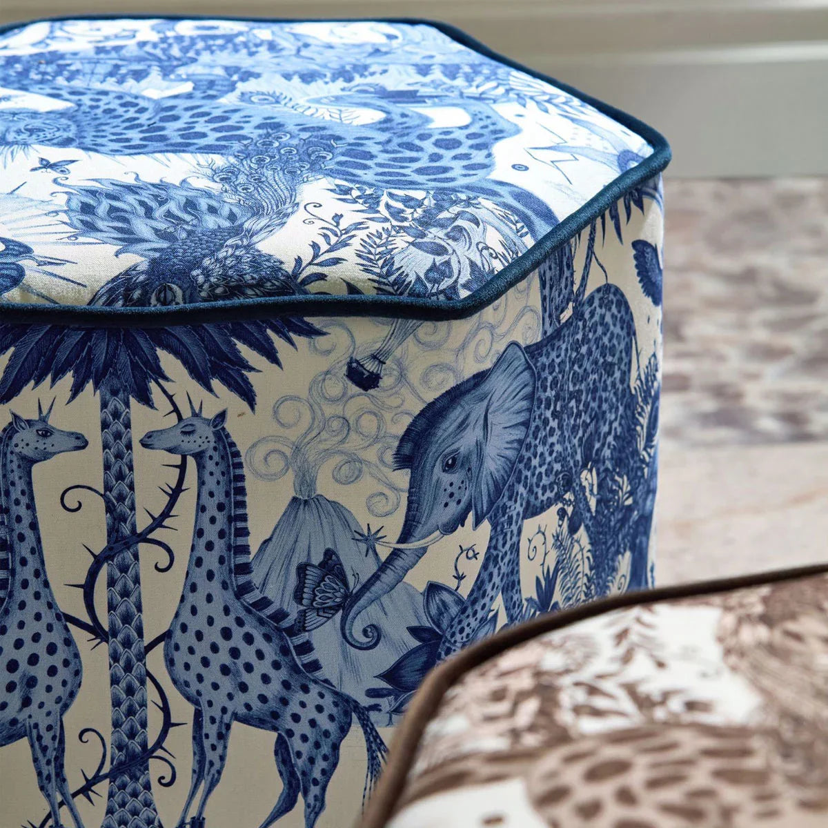 Paradise Lost Fabric - Clarke & Clarke X Emma Shipley