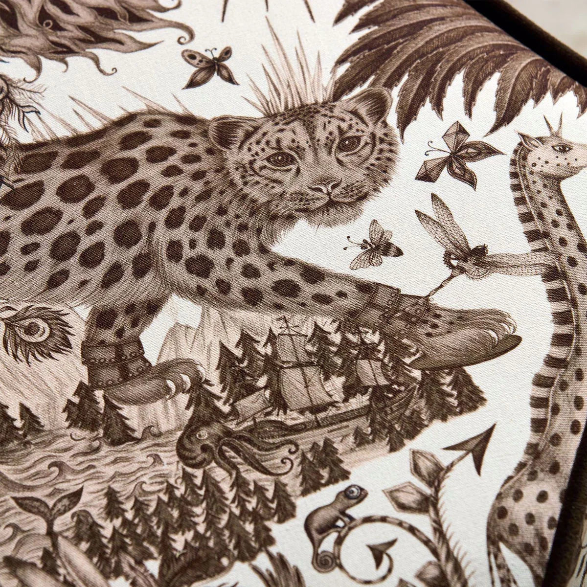 Paradise Lost Fabric - Clarke & Clarke X Emma Shipley