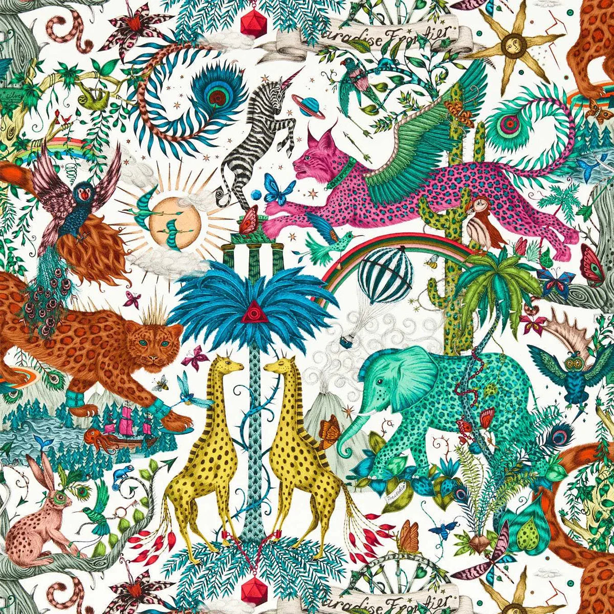 Paradise Lost Wallpaper - Clarke & Clarke X Emma Shipley