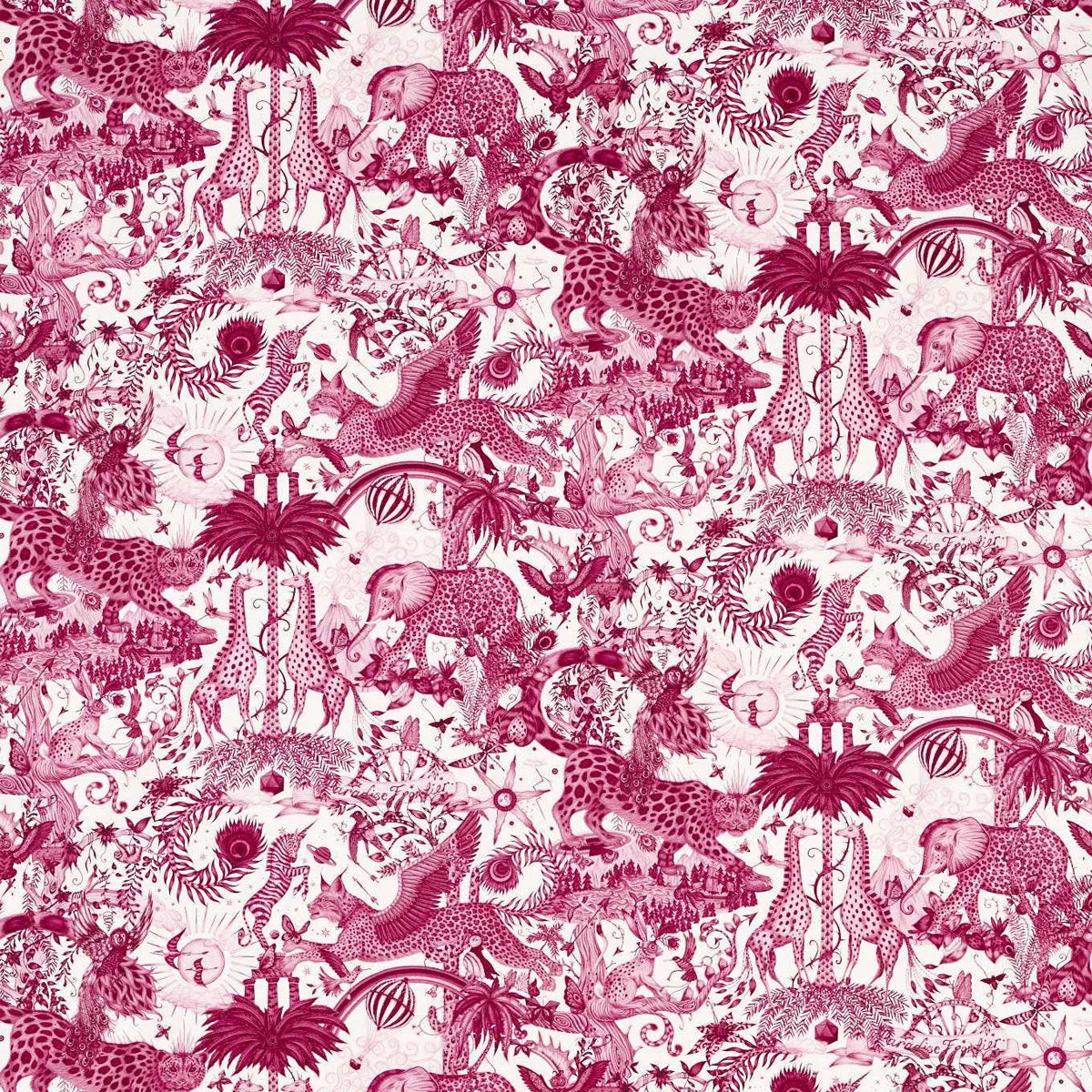 Paradise Lost Fabric - Clarke & Clarke X Emma Shipley