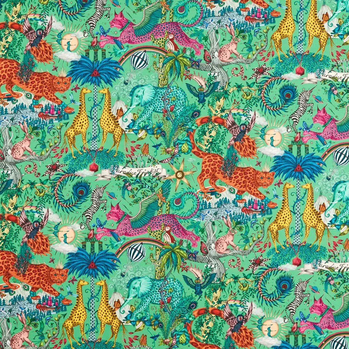 Paradise Lost Indoor Outdoor Fabric - Clarke & Clarke X Emma Shipley