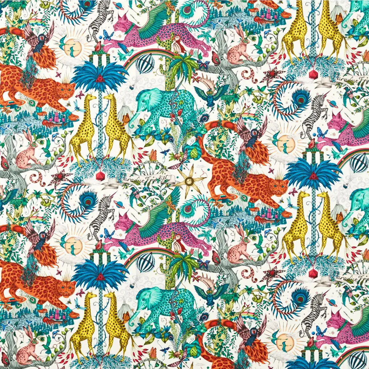 Paradise Lost Indoor Outdoor Fabric - Clarke & Clarke X Emma Shipley