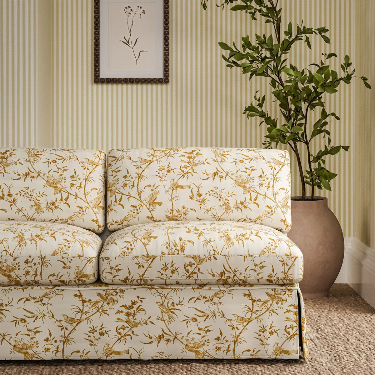 Paradise Woods Toile Fabric - Sanderson