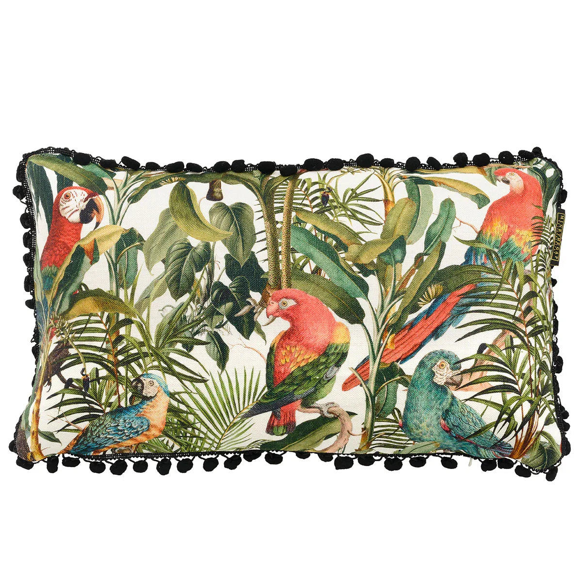 Parrots Of Brazil Cushion - Mind The Gap