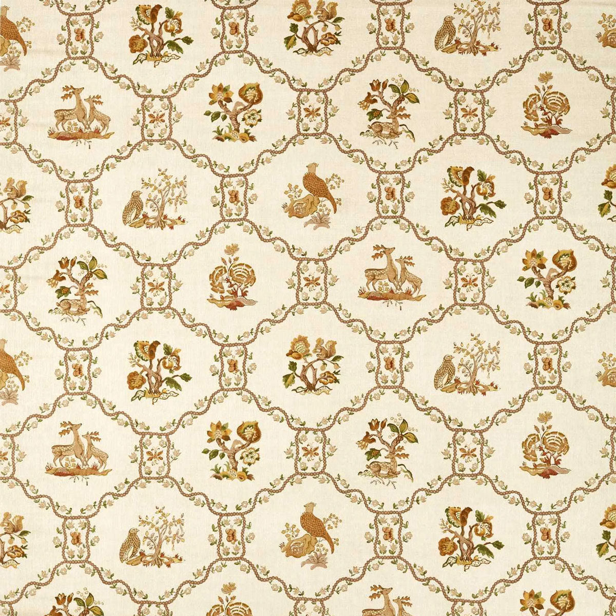 Partridge & Pear Fabric - Sanderson