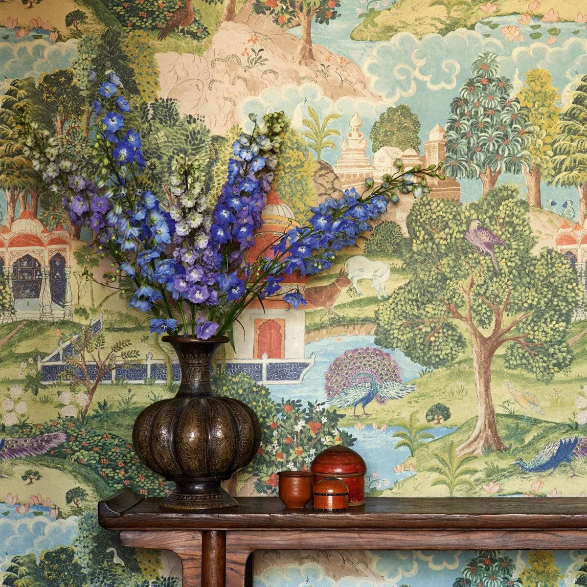Peacock Garden Wallpaper - Zoffany