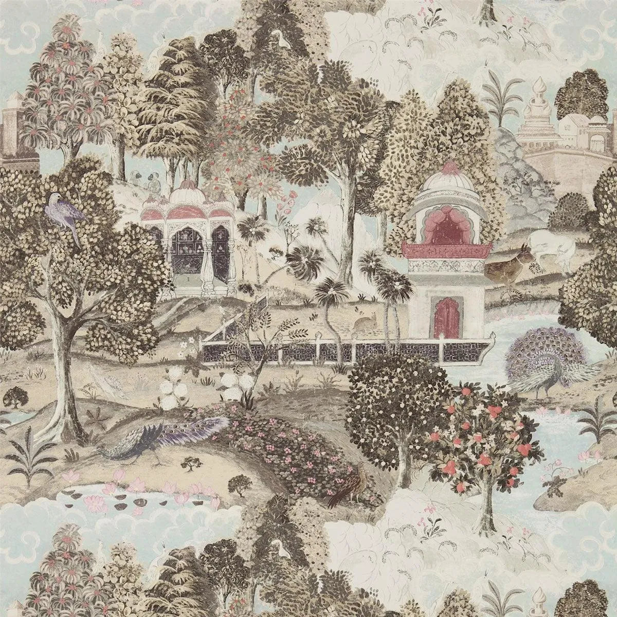 Peacock Garden Wallpaper - Zoffany