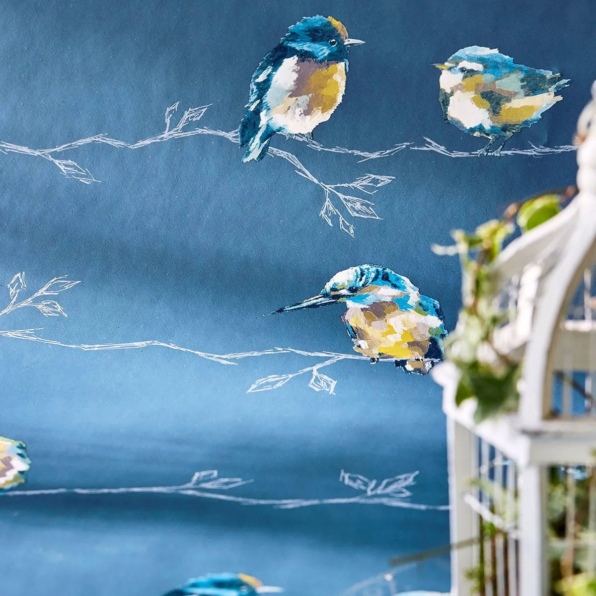 Persico Wide Width Wallpaper - Harlequin