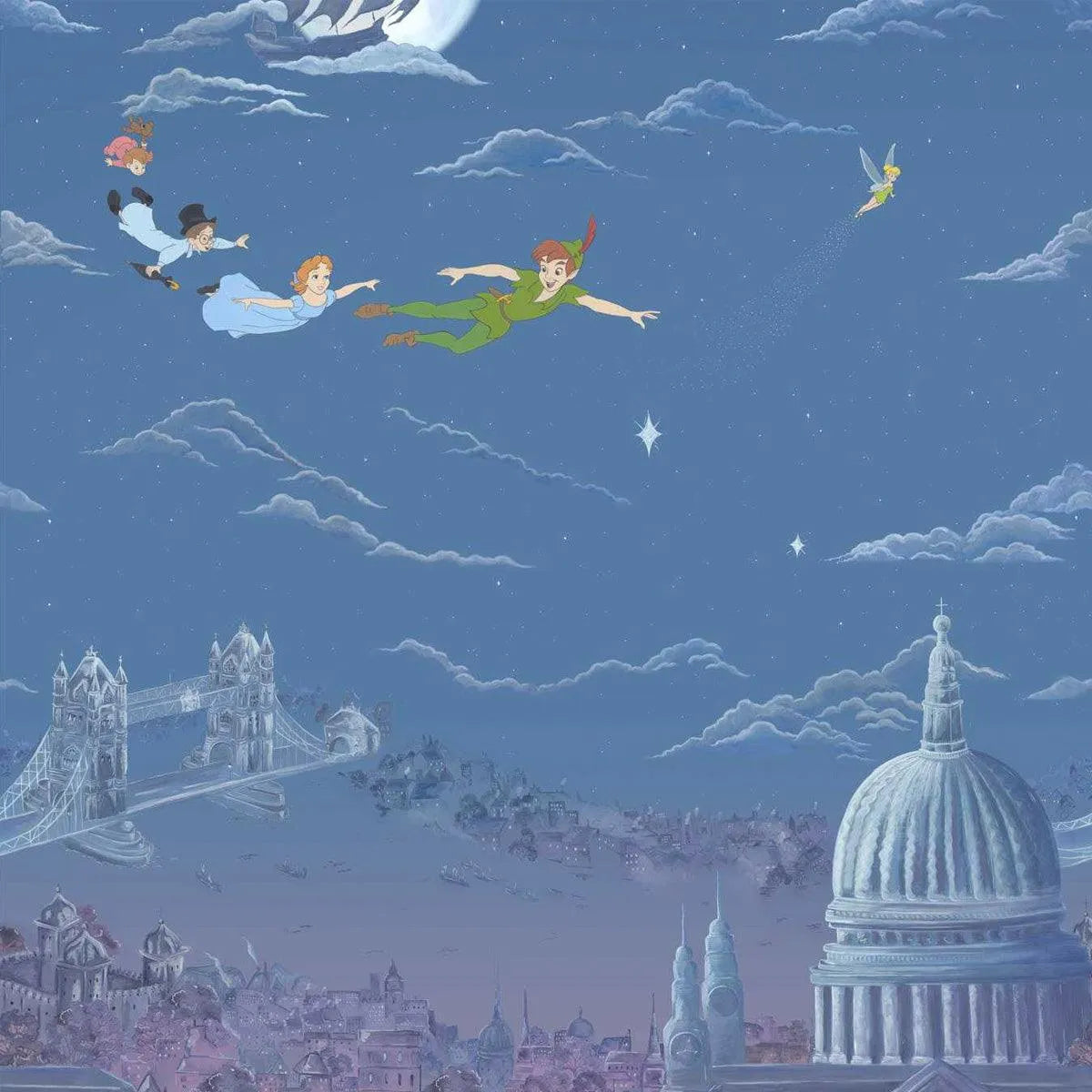 Peter Pan Wallpaper- Sanderson X Disney