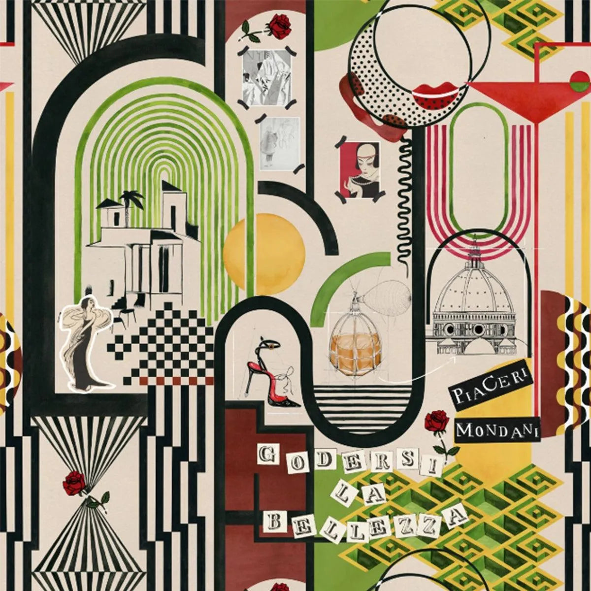 Piaceri Mondani Wallpaper - Mind The Gap