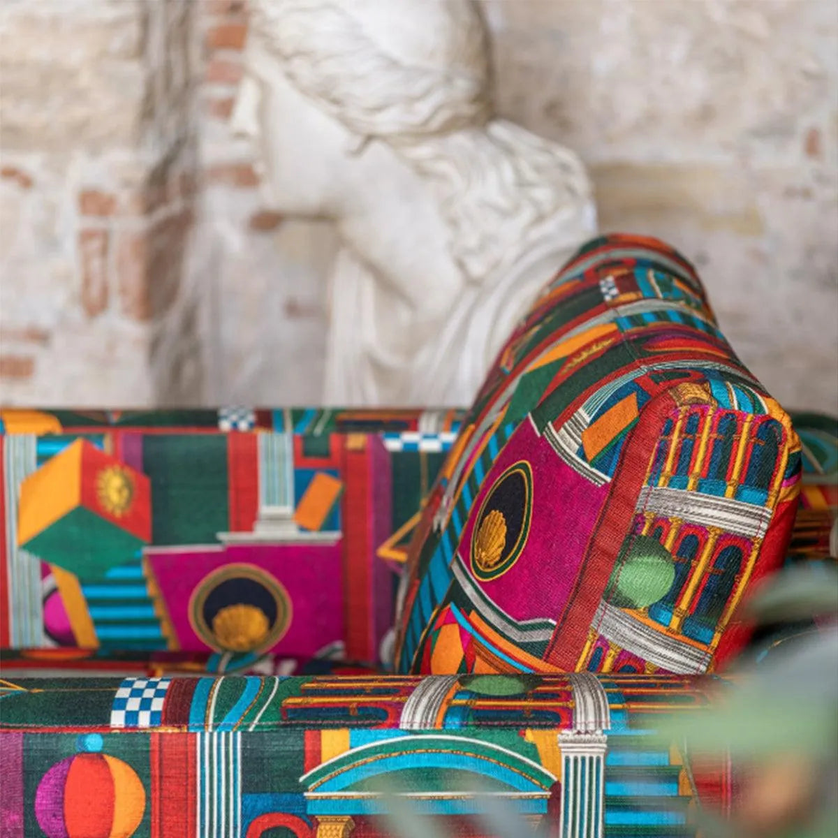 Piazza Delgi Arlecchini Fabric - Mind The Gap
