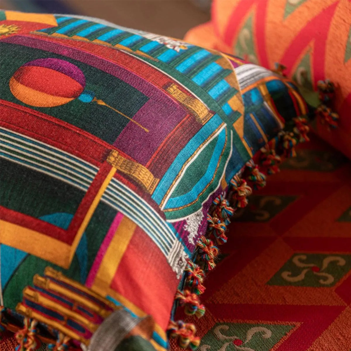 Piazza Delgi Arlecchini Fabric - Mind The Gap