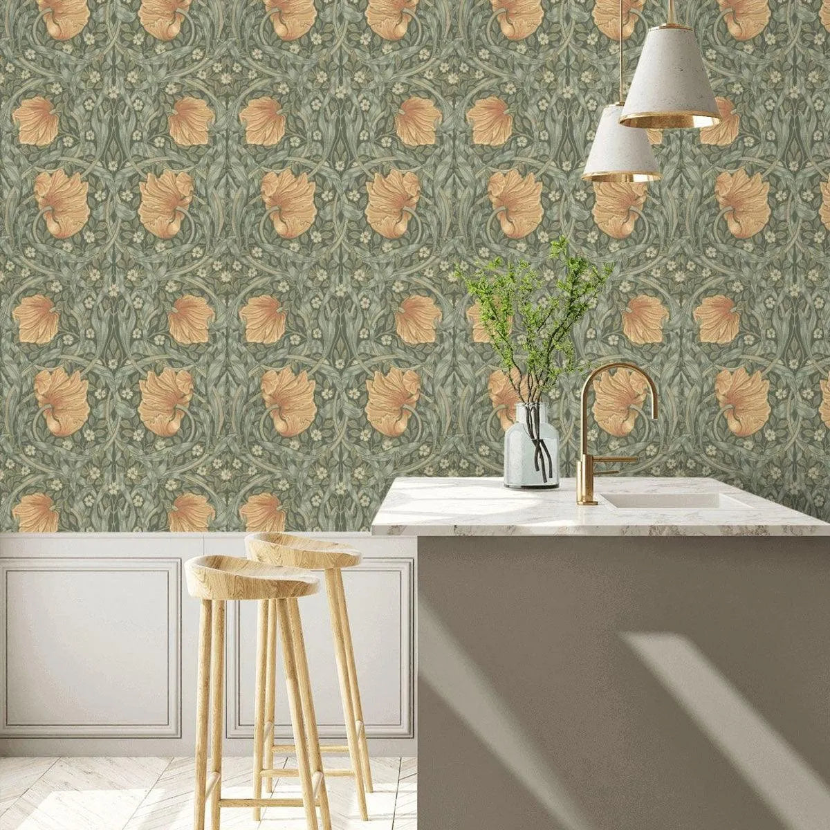 Pimpernel Wallpaper - Morris & Co