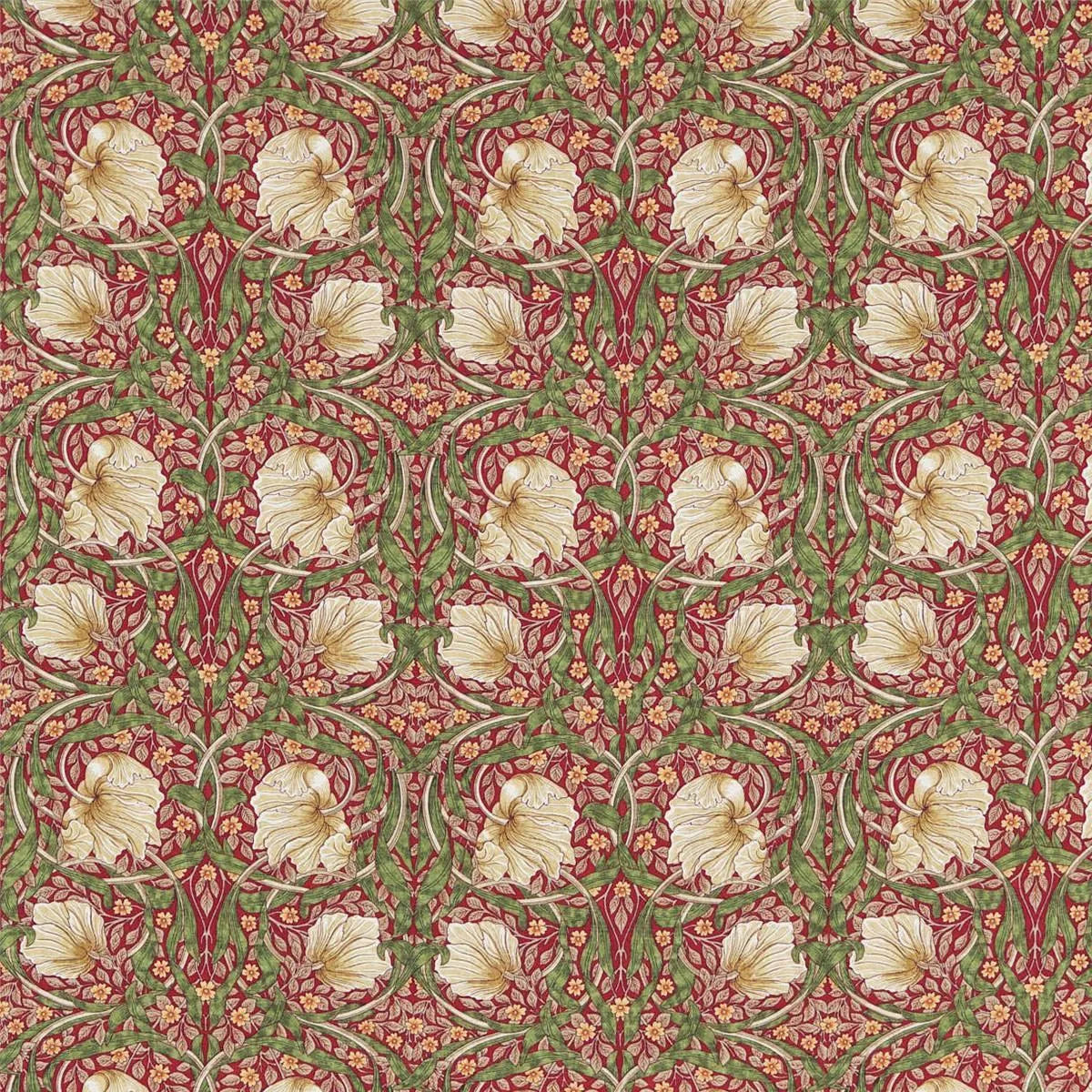 Pimpernel Compilation Fabric - Morris & Co