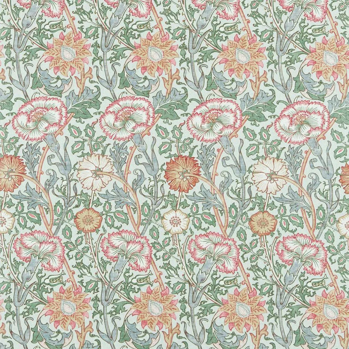 Pink & Rose Fabric - Morris & Co