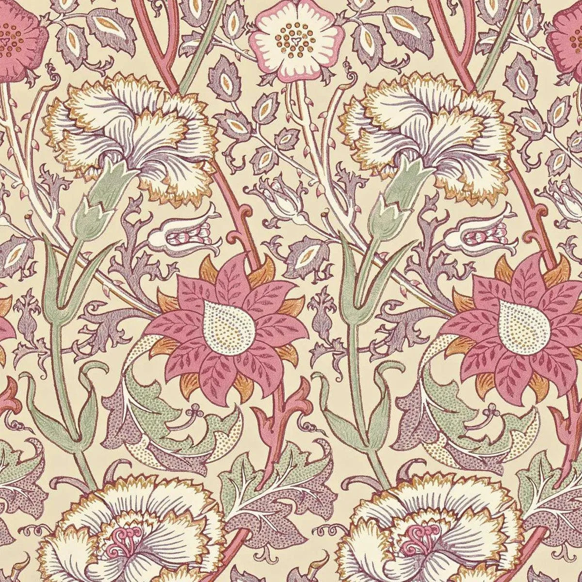 Pink & Rose Wallpaper - Morris & Co