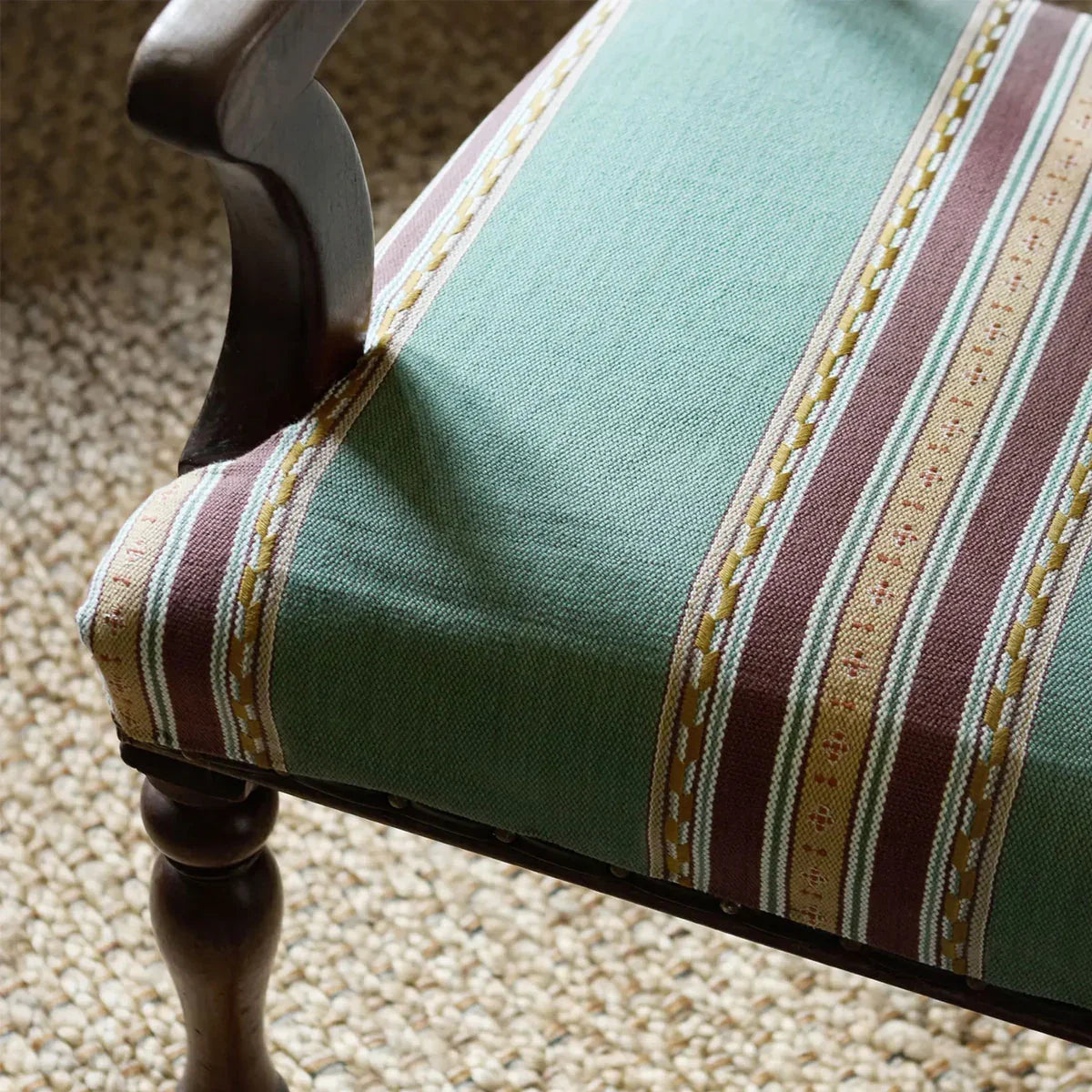 Plimlico Stripe Fabric - Morris & Co