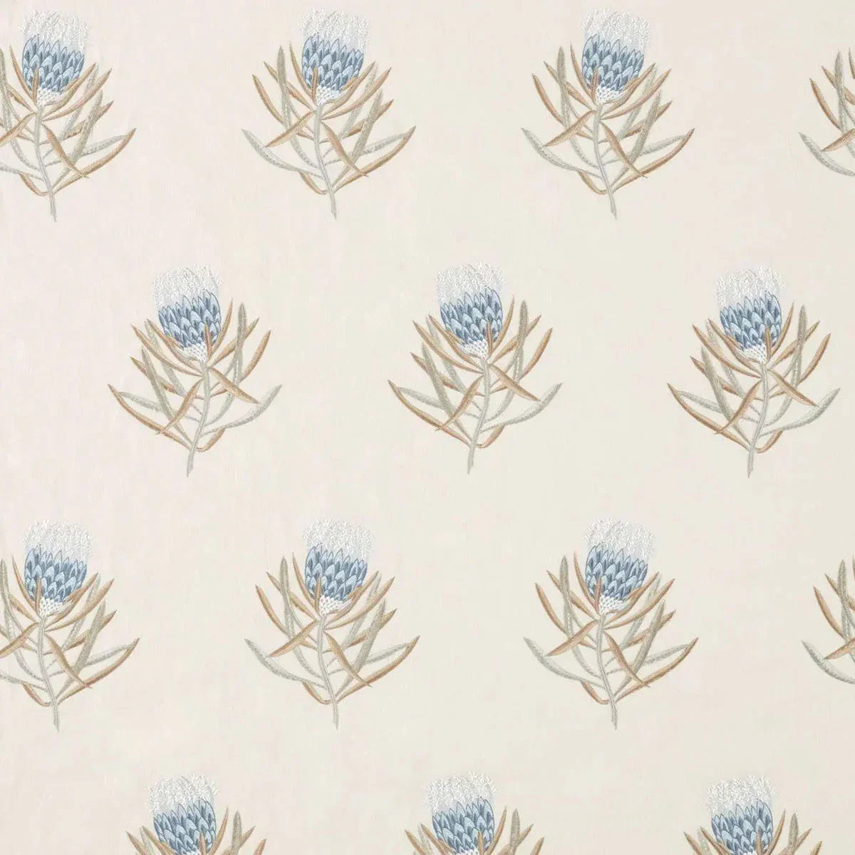 Protea Flower Fabric - Sanderson
