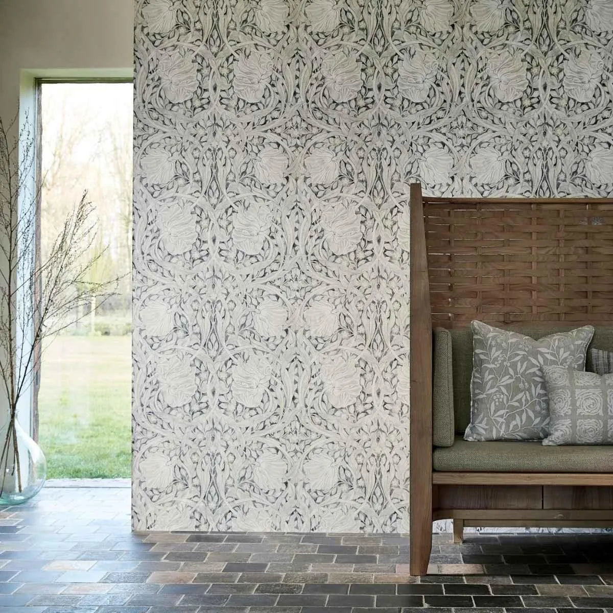 Pure Pimpernel Wallpaper - Morris & Co