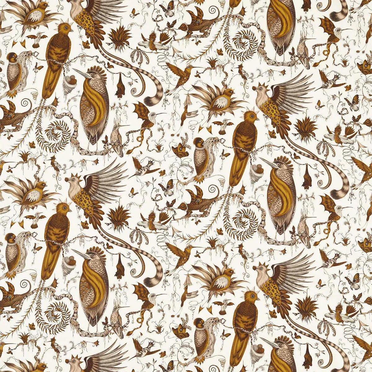 Quetzal Fabric - Clarke & Clarke X Emma Shipley