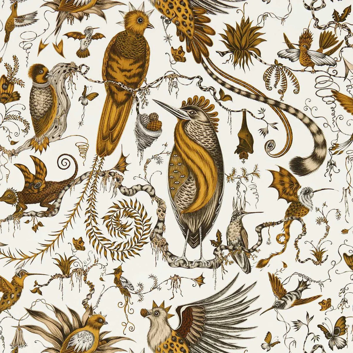 Quetzal Wallpaper - Clarke & Clarke X Emma Shipley