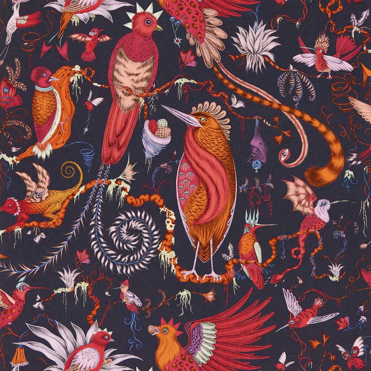Quetzal Wallpaper - Clarke & Clarke X Emma Shipley