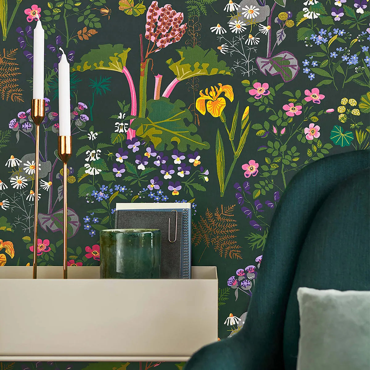 Gocken Jobs Rabarber Wallpaper - Borastapeter