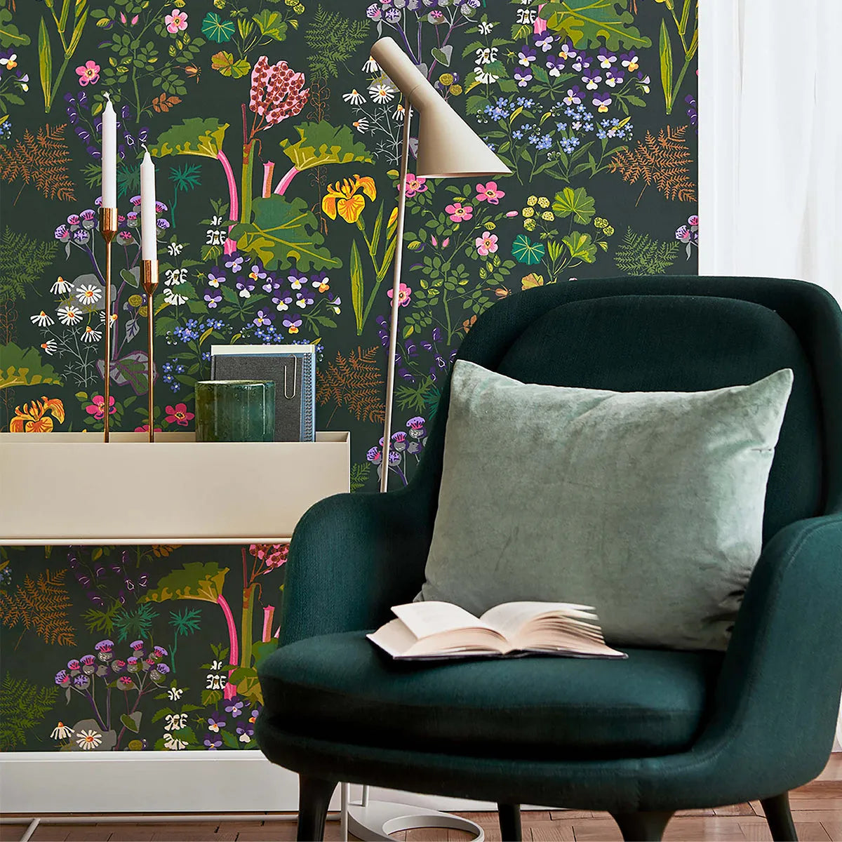 Gocken Jobs Rabarber Wallpaper - Borastapeter