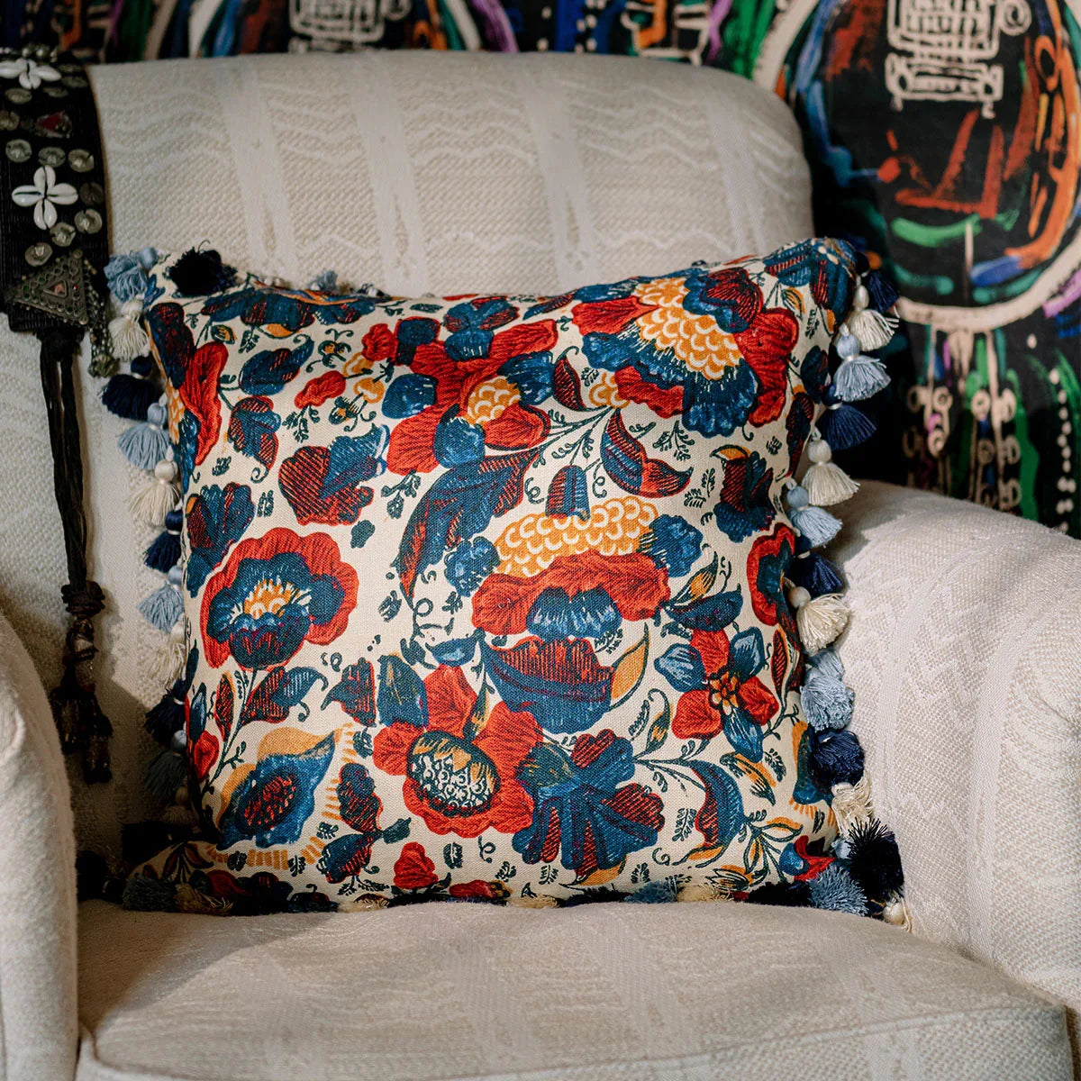 Remondini Floral Cushion - Mind The Gap