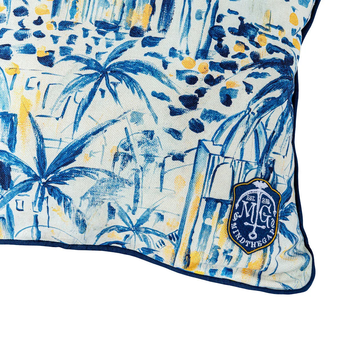 Rhodes Cushion - Mind The Gap