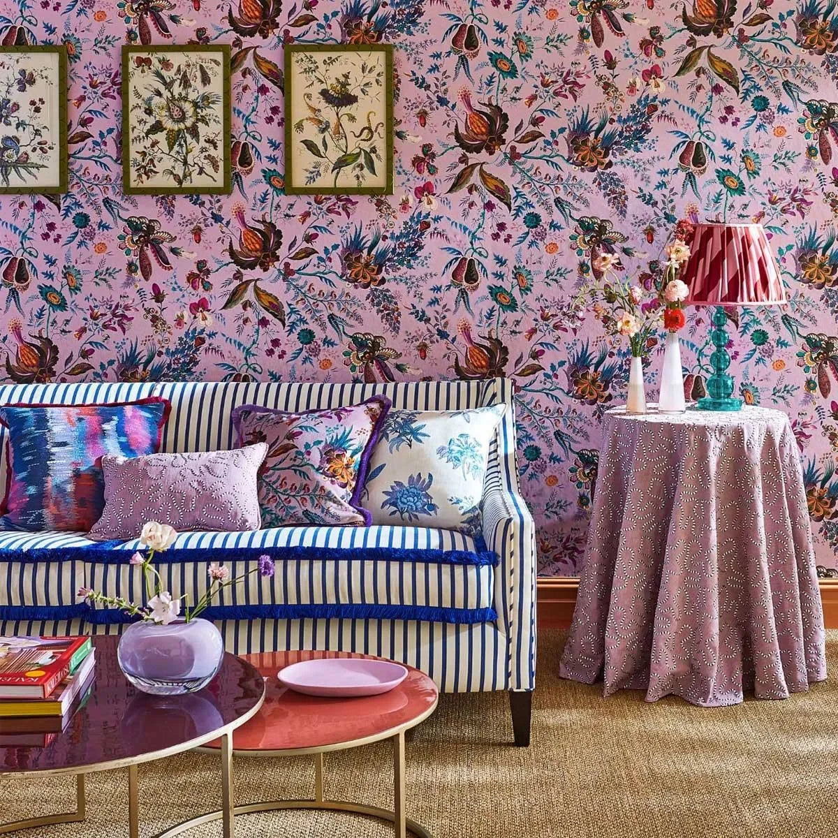 Ribbon Stripe Fabric - Harlequin X Sophie Robinson