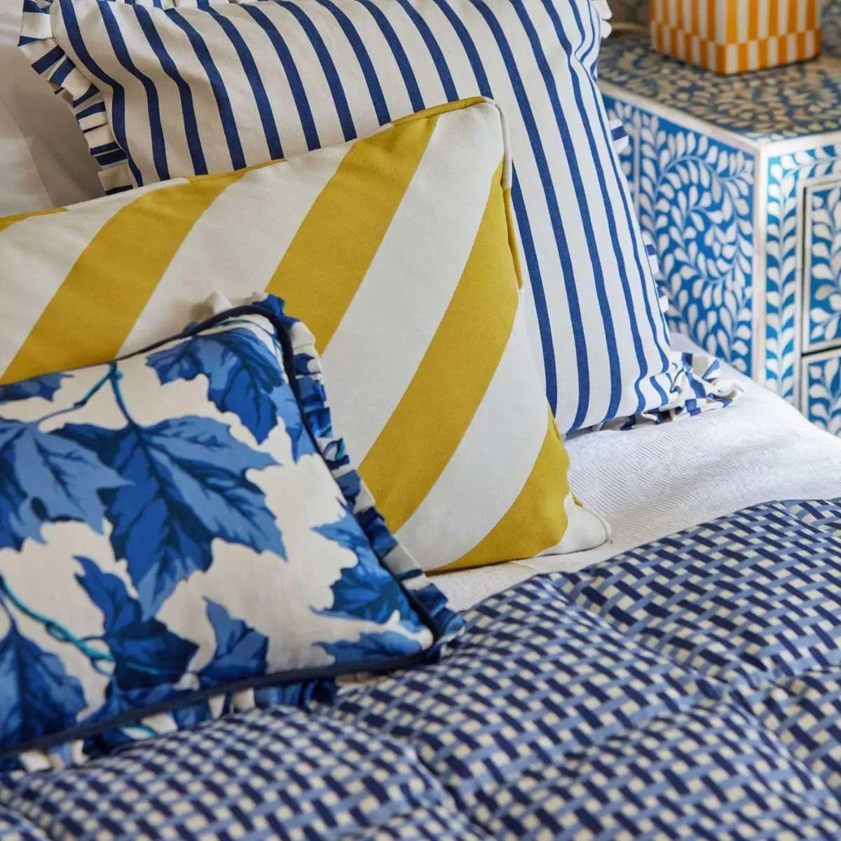 Ribbon Stripe Fabric - Harlequin X Sophie Robinson
