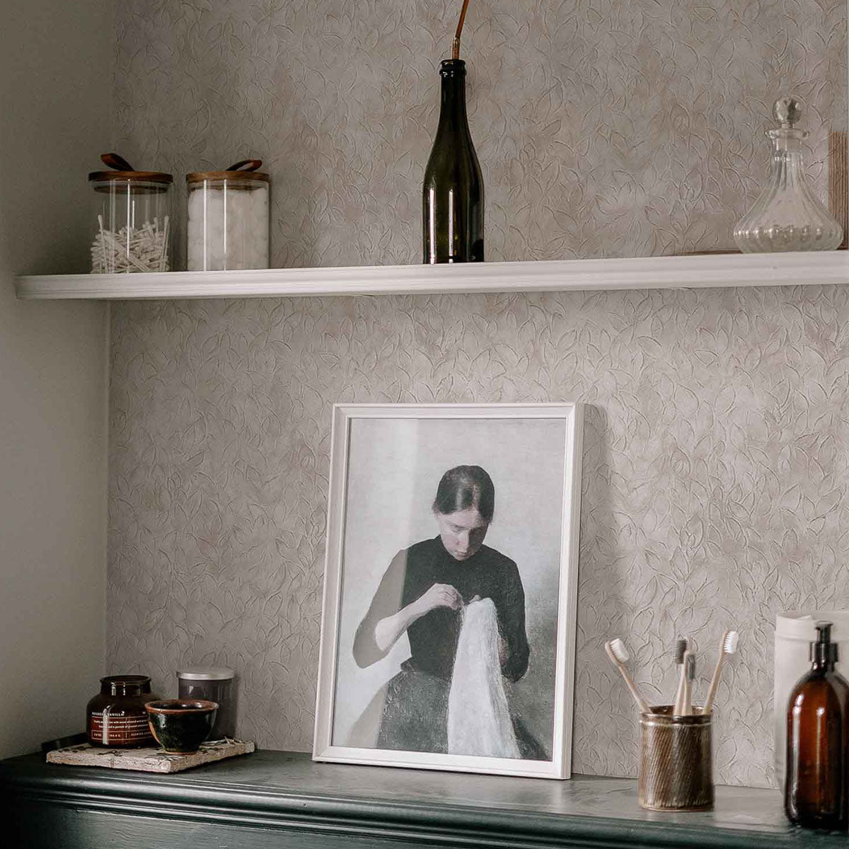 Rob Leaves Wallpaper - Coordonne