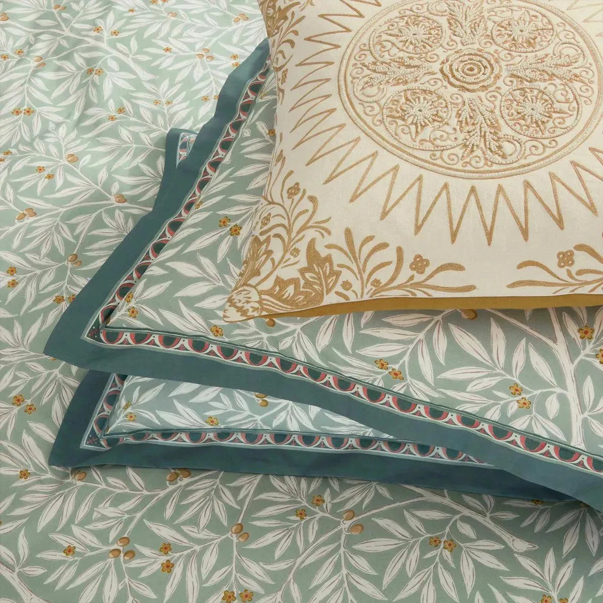 Morris & Co Room Willow Gold Cushion