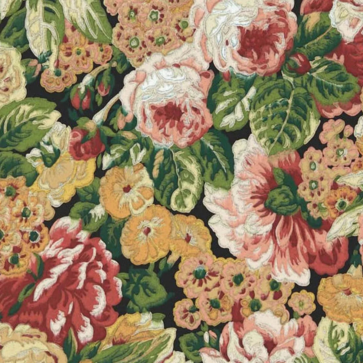 Rose and Peony Wallpaper - Sanderson X Salvesen Graham