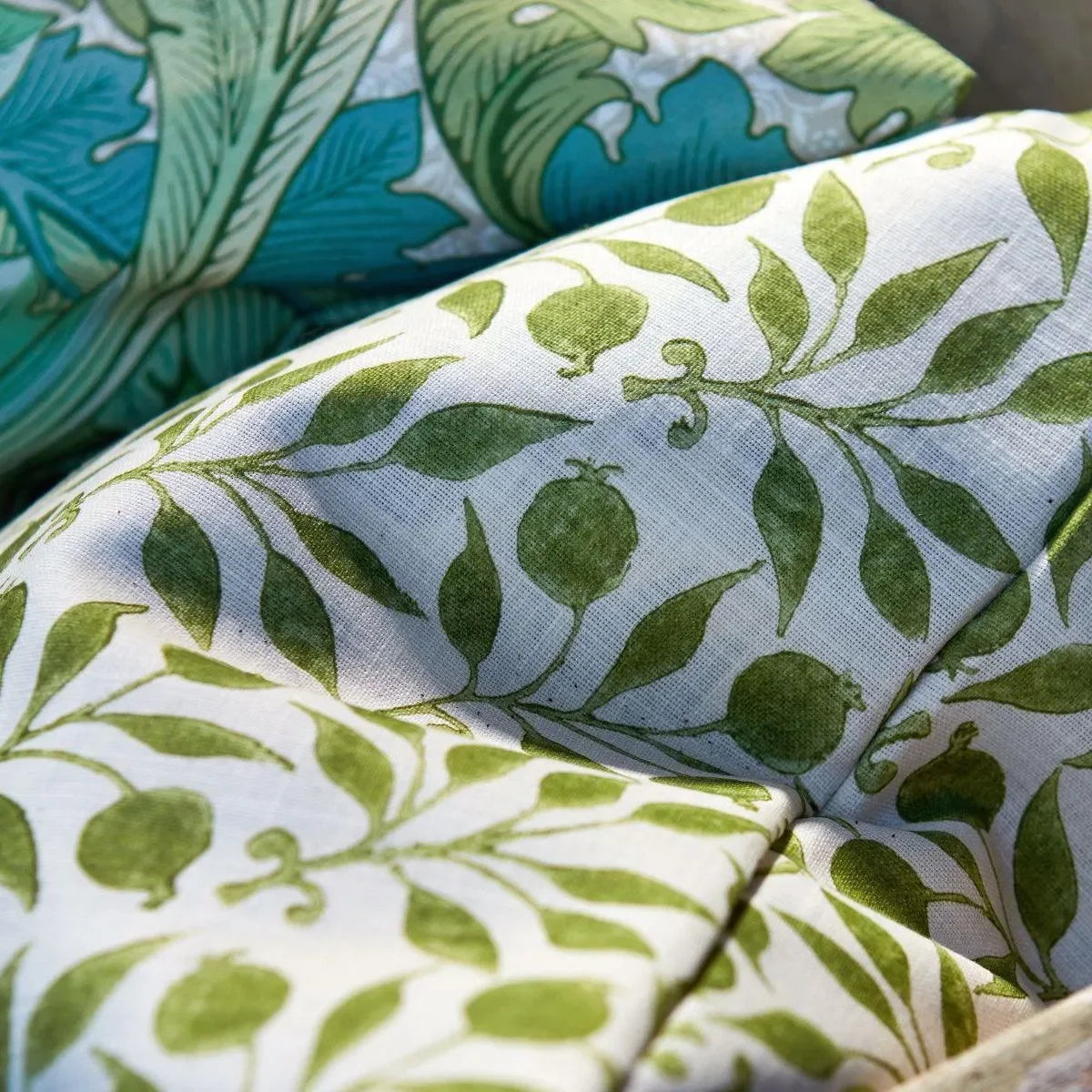Rosehip Outdoor Fabric - Morris & Co