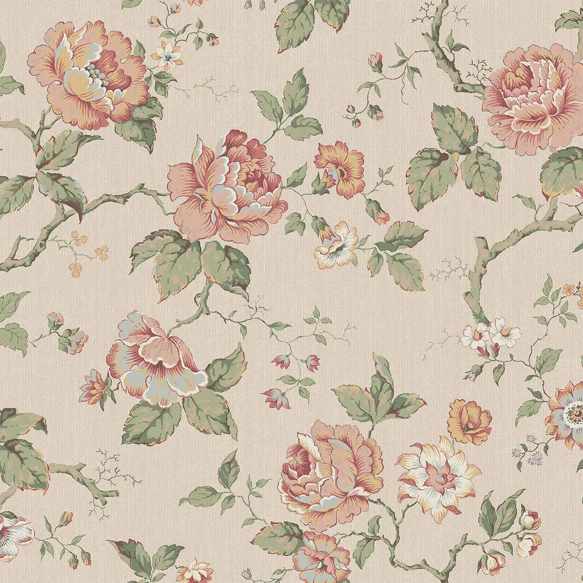 Rosenträd Wallpaper - Borastapeter