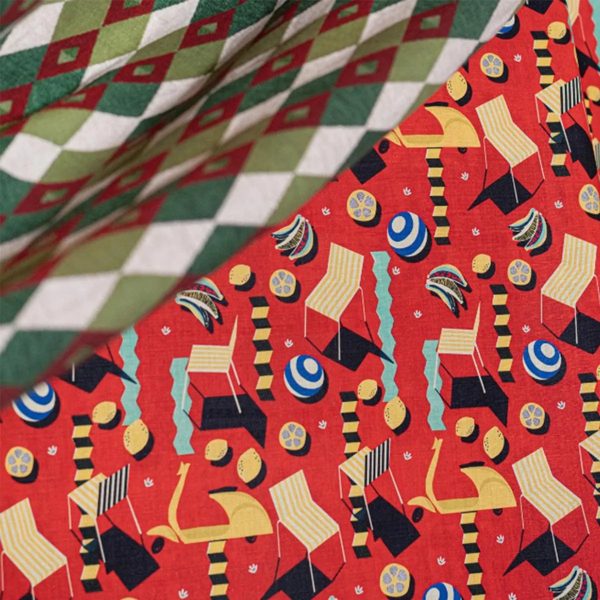 Rosso Giallo Fabric - Mind The Gap