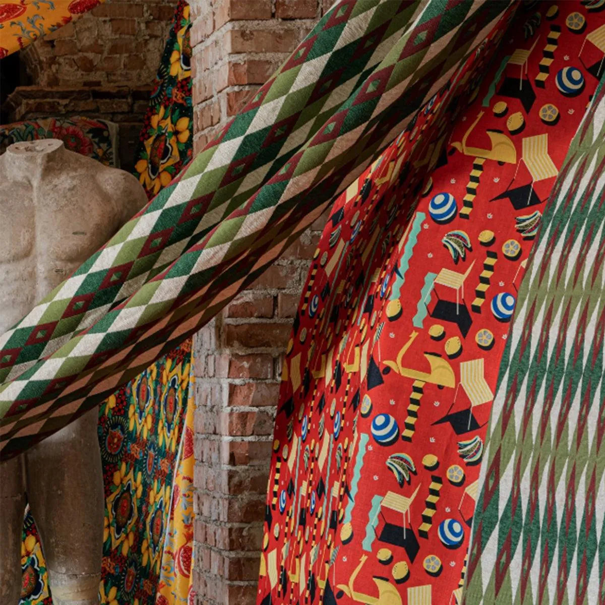 Rosso Giallo Fabric - Mind The Gap