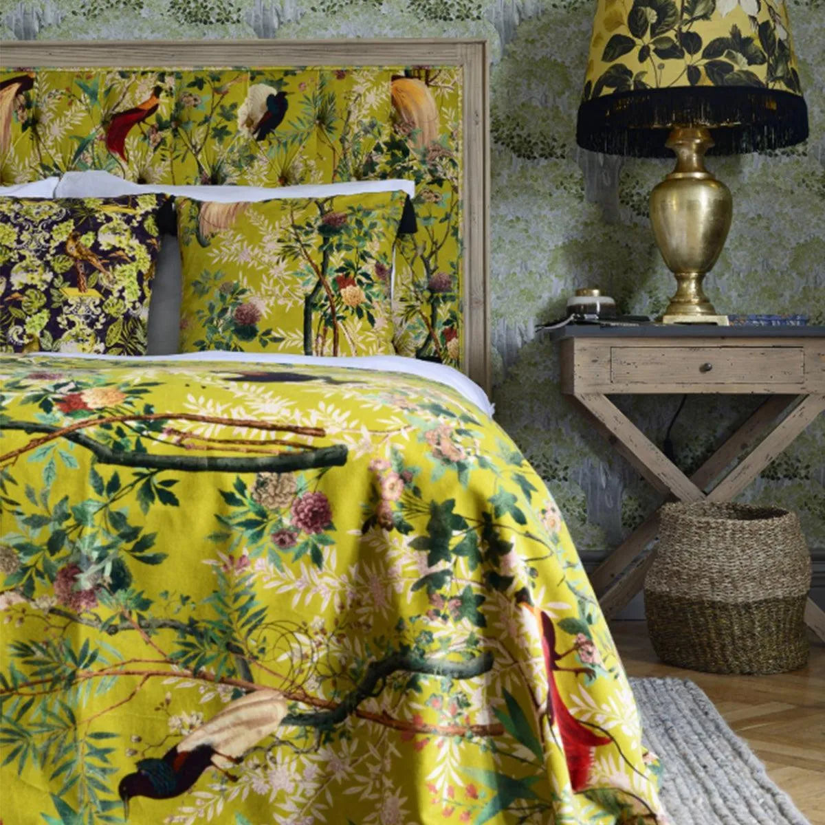 Royal Garden Velvet Fabric - Mind The Gap