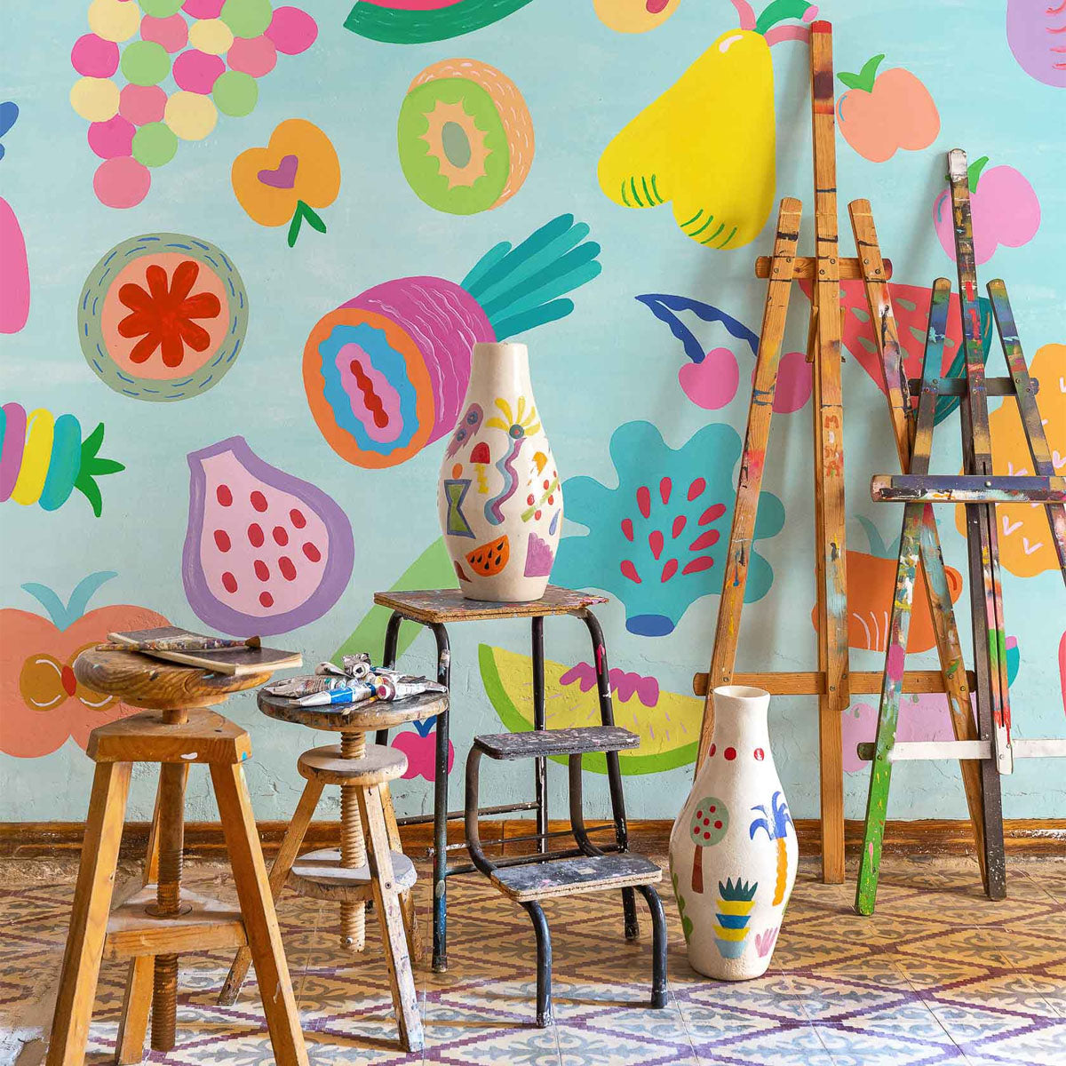 Sabor Mediterráneo Mural Wallpaper - Coordonne