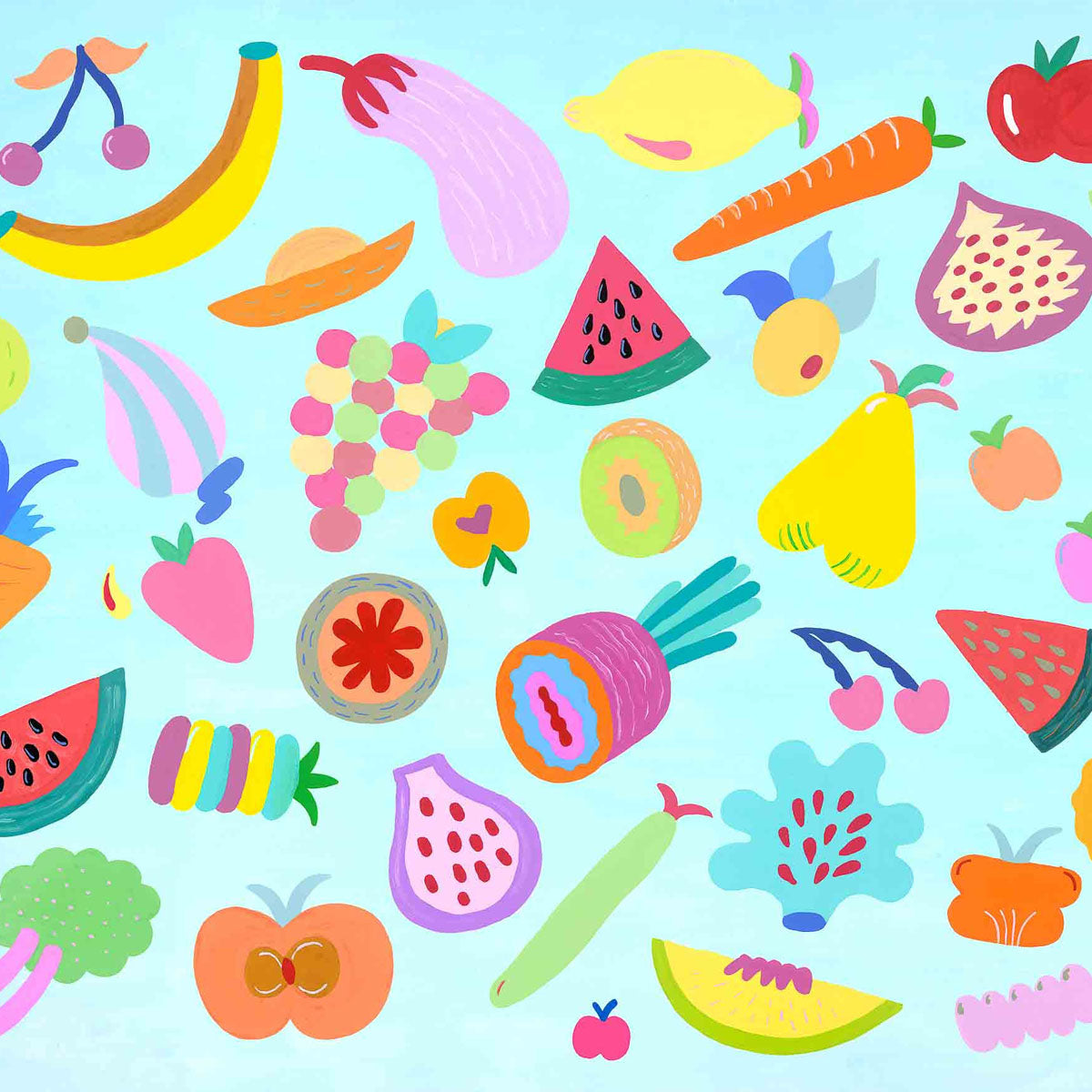 Sabor Mediterráneo Mural Wallpaper - Coordonne